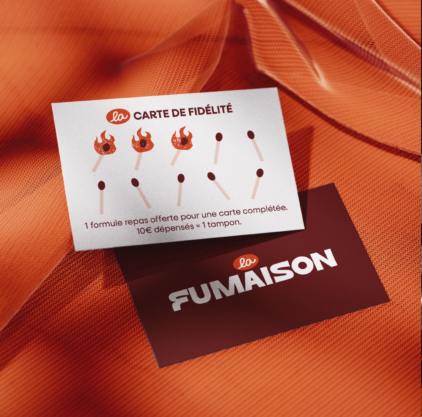 La Fumaison — carte de fidélité
