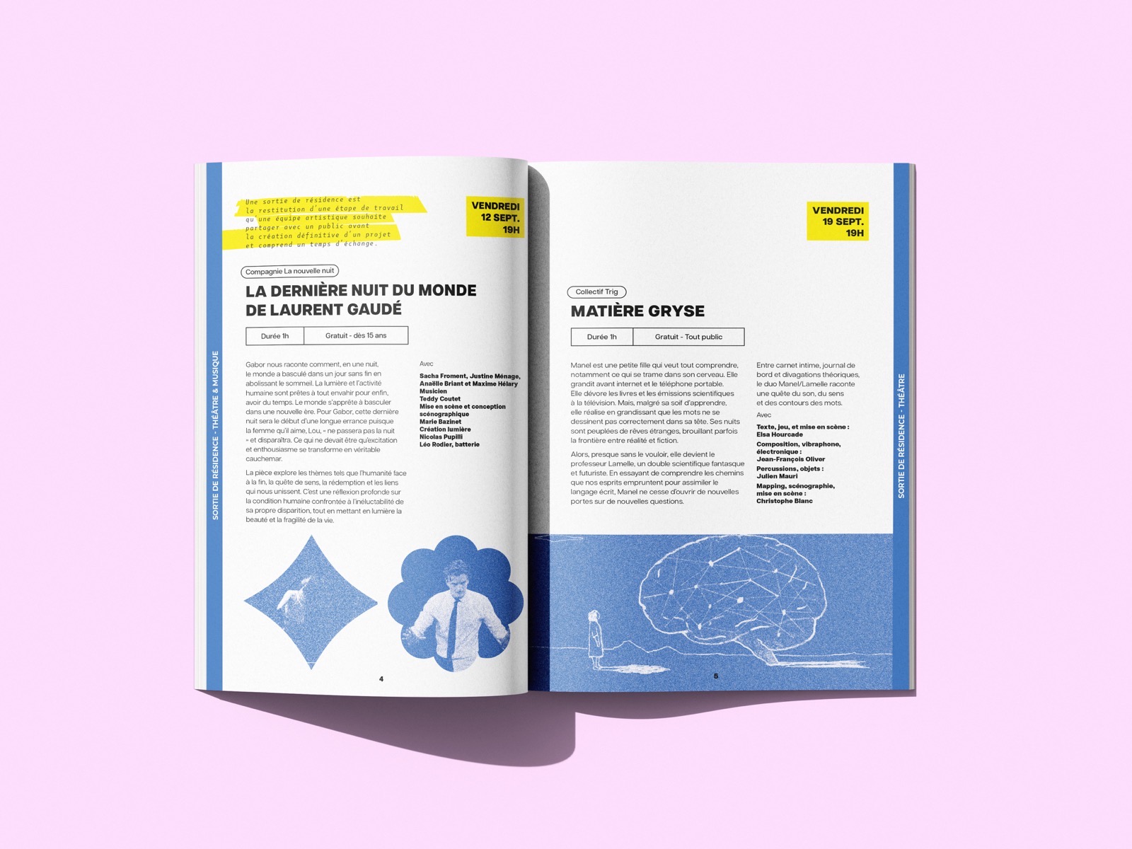 Brochure Théâtre Christian Liger — mise en situation